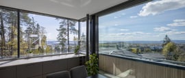 Villa Corneliussen åpner opp til Oslofjorden