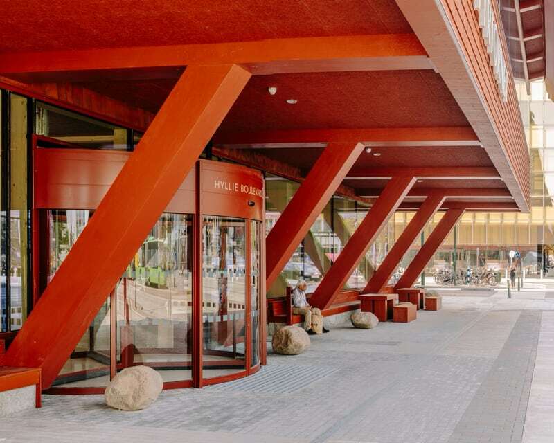 Inngangspartiet til Fyrtornet i Malmø