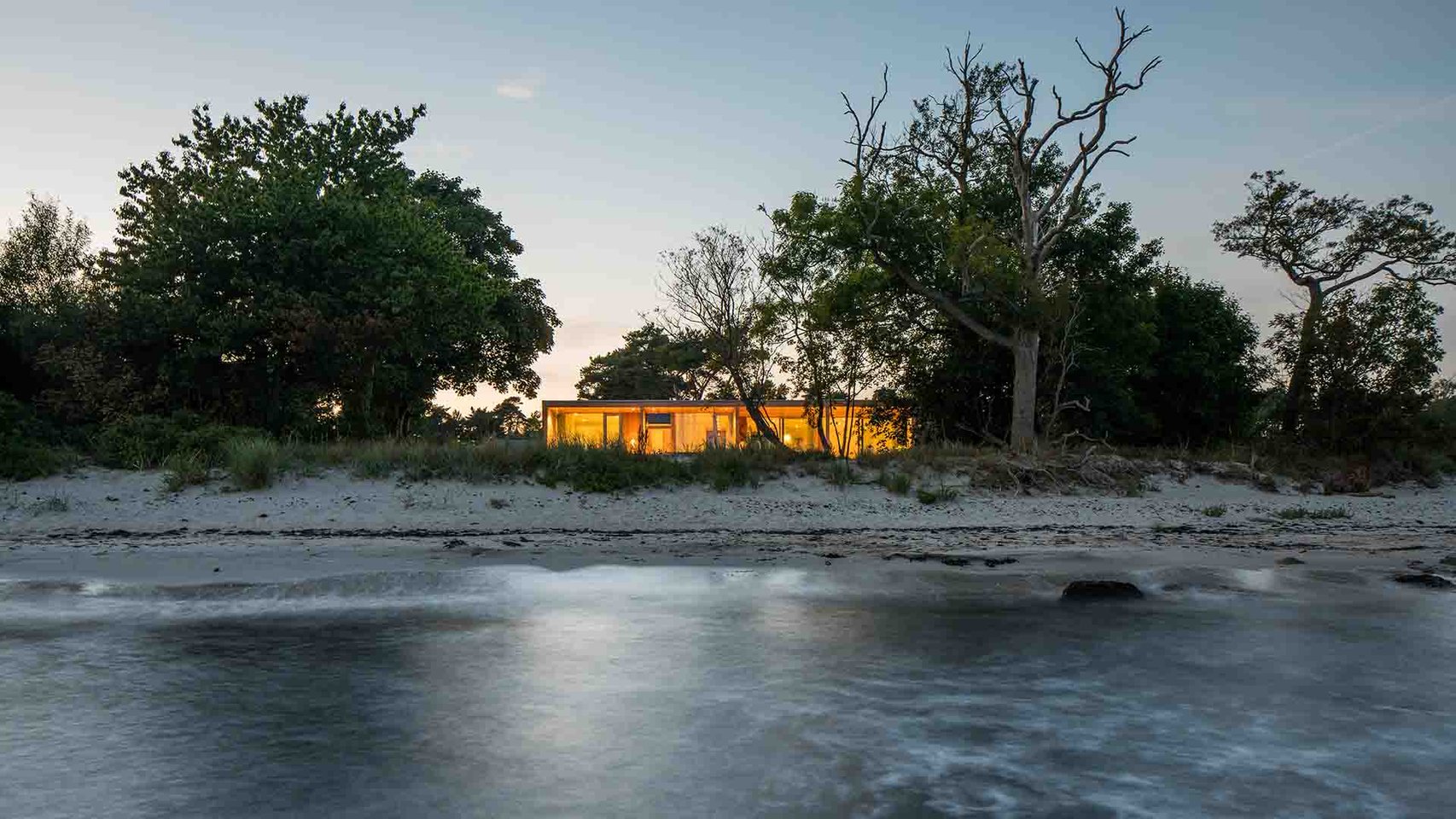 Strandvilla Beddinge på Skånes sørkyst