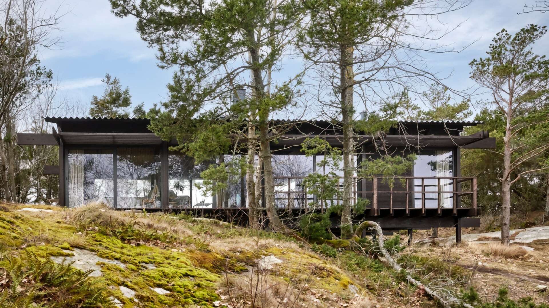 Villa Tjurpannan i skogen i Tanum